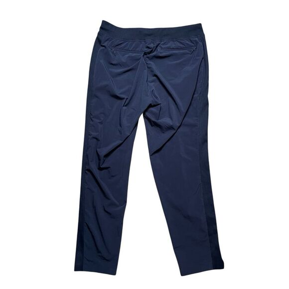ATHLETA Brooklyn Mid Rise Pants Navy Blue Size 10 - Picture 4 of 6